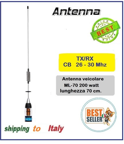 Antenna 26 30 mhz - cb, ml-70
